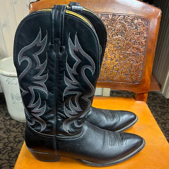 Men's Nocona cowboy boots - size 14A - made in the USA - Picture 1 of 9